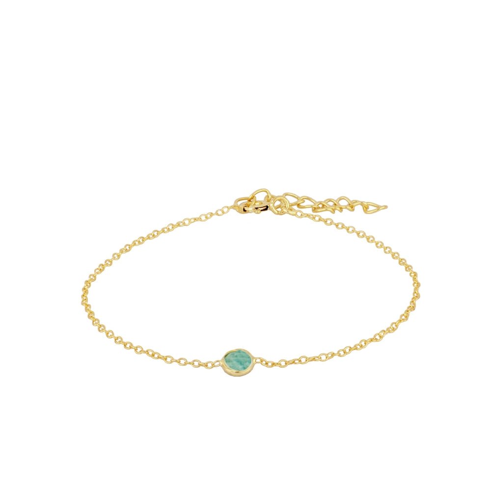 Pulsera 'Circum' - Amazonita
