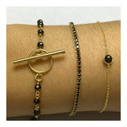 Pulsera 'Circum' - Piedra de Luna