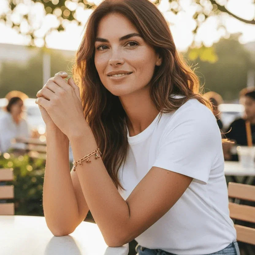 Pulsera Ciruela