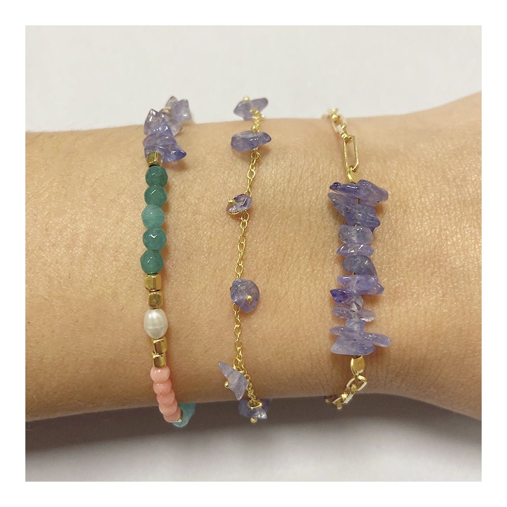 Pulsera 'Daphne' de Tanzanita