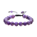 Pulsera de Amatista con Nudo Corredizo