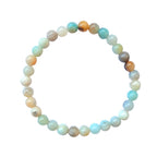 Pulsera de Amazonita Bola Lisa