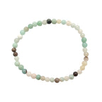 Pulsera de Amazonita Bola Lisa