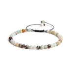 Pulsera de Amazonita con Nudo Corredizo