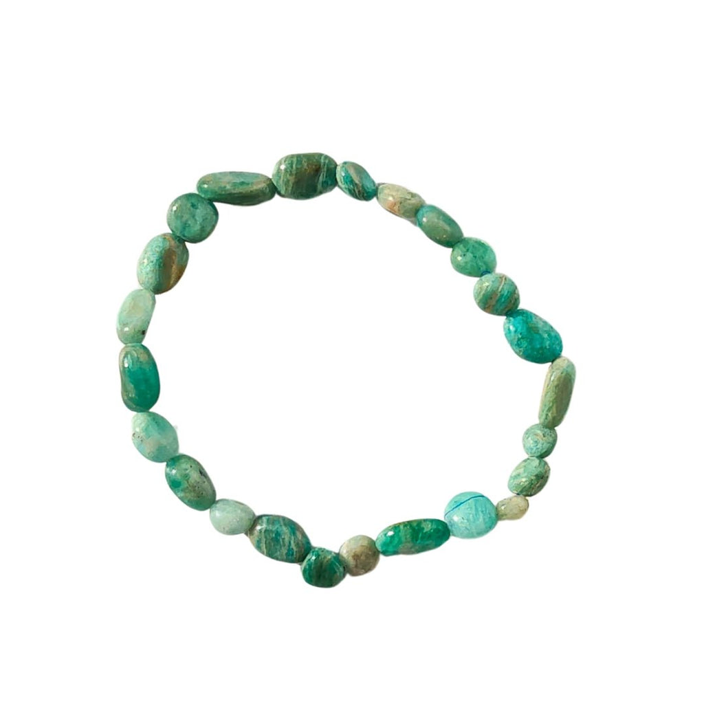 Pulsera de Amazonita en rodados