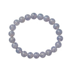 Pulsera de Calcedonia Azul