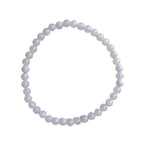 Pulsera de Calcedonia Azul