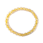 Pulsera de Citrino Potenciado - Bola Lisa