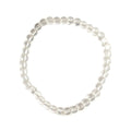 Pulsera de Cuarzo Blanco Bola Lisa