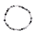 Pulsera de Cuarzo Turmalinado Bola Lisa