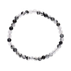 Pulsera de Cuarzo Turmalinado Bola Lisa