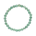 Pulsera de Fluorita Verde Bola Lisa