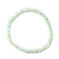 Smooth Green Fluorite Sphere Bracelet