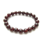 Pulsera de Granate Bola Lisa