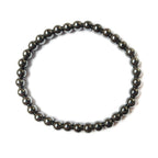 Pulsera de Hematite Bola Lisa