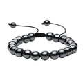 Hematite Bracelet with Sliding Knot