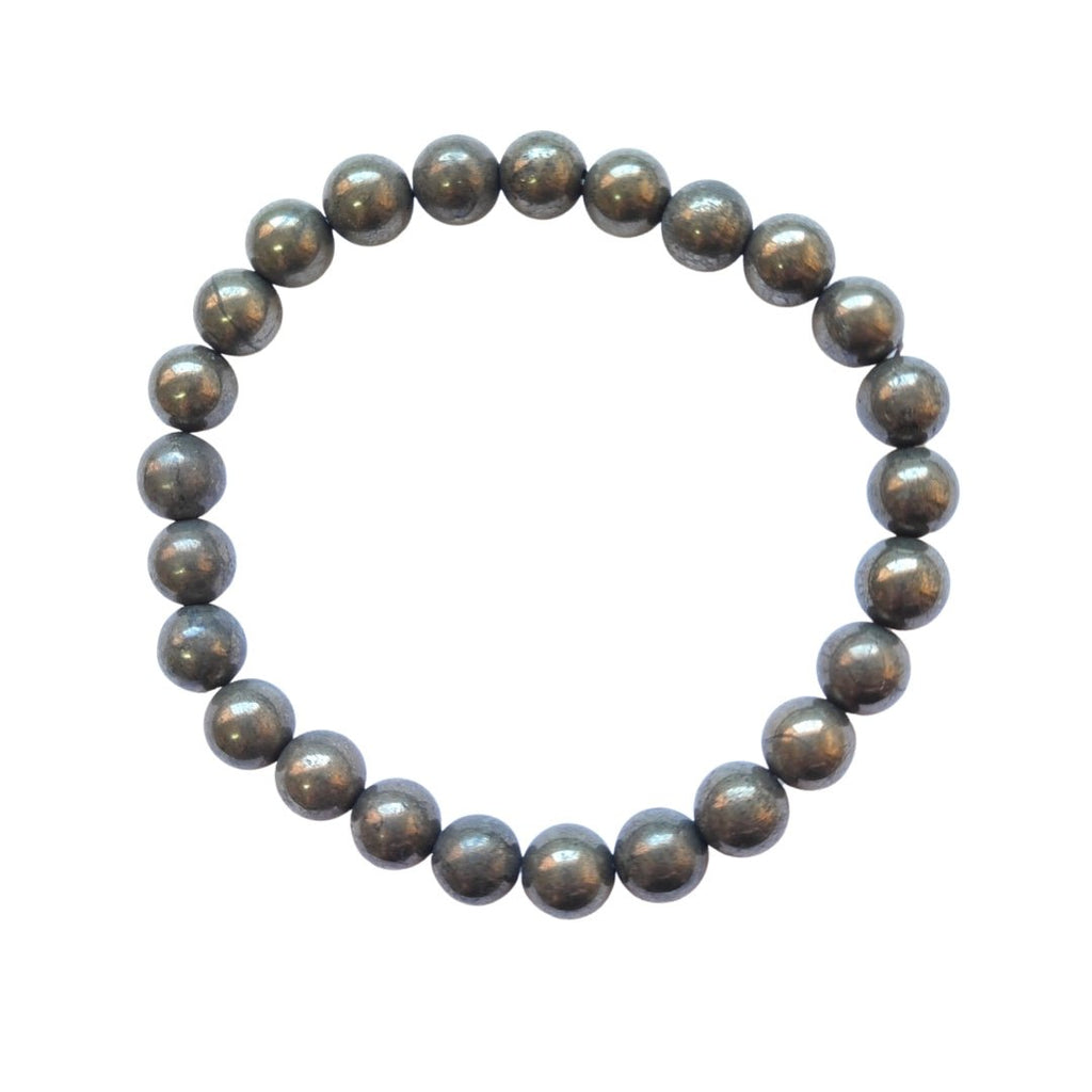 Pulsera de la Abundancia - Pirita Bola Lisa