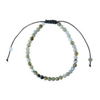 Pulsera de Labradorita con Nudo Corredizo