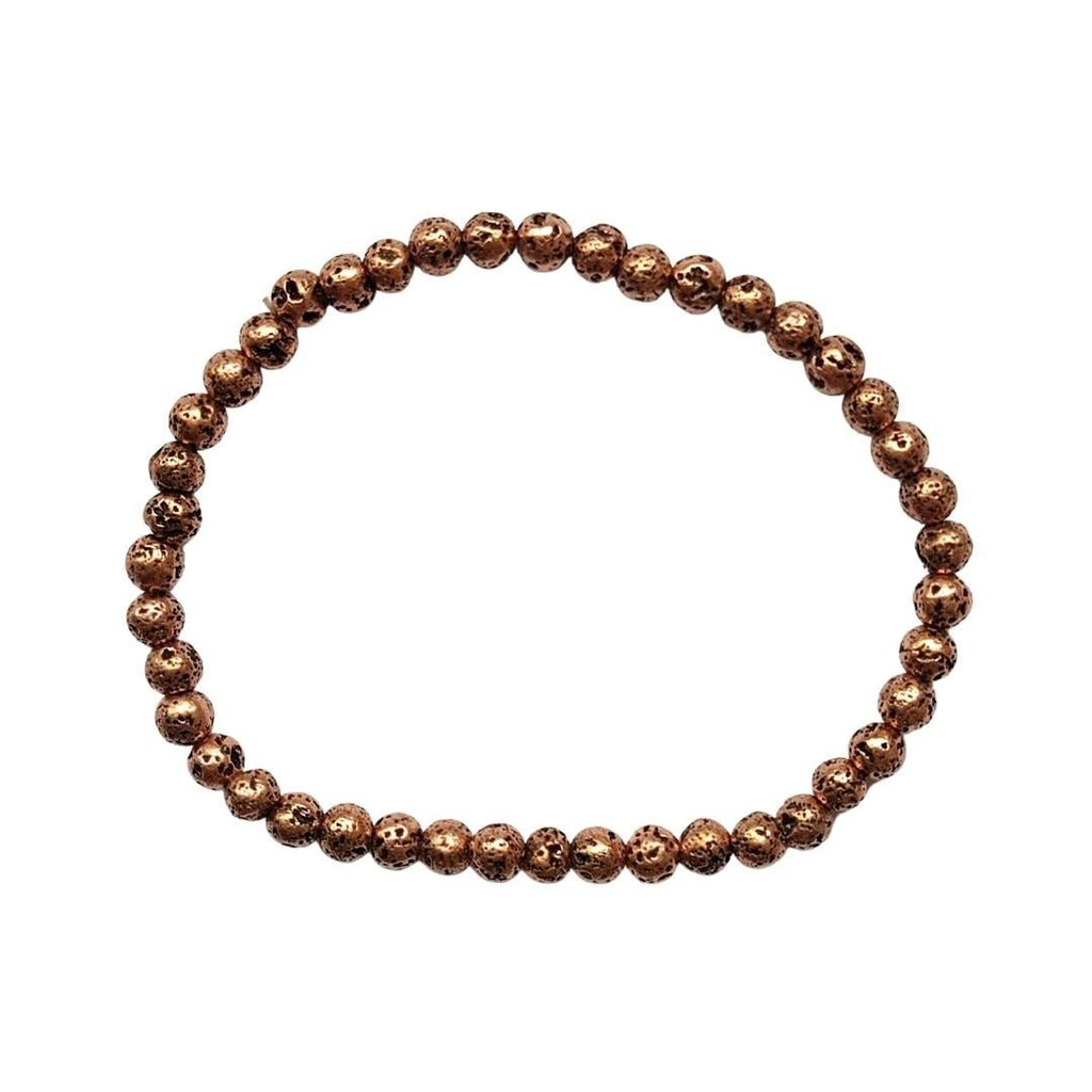 Pulsera de Lava baño Cobre