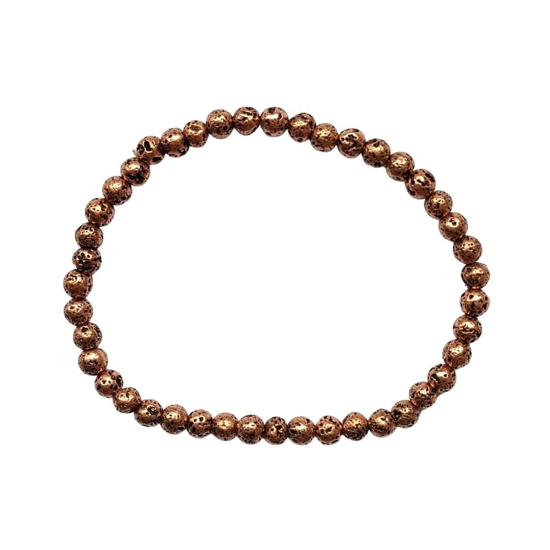 Pulsera de Lava baño Cobre