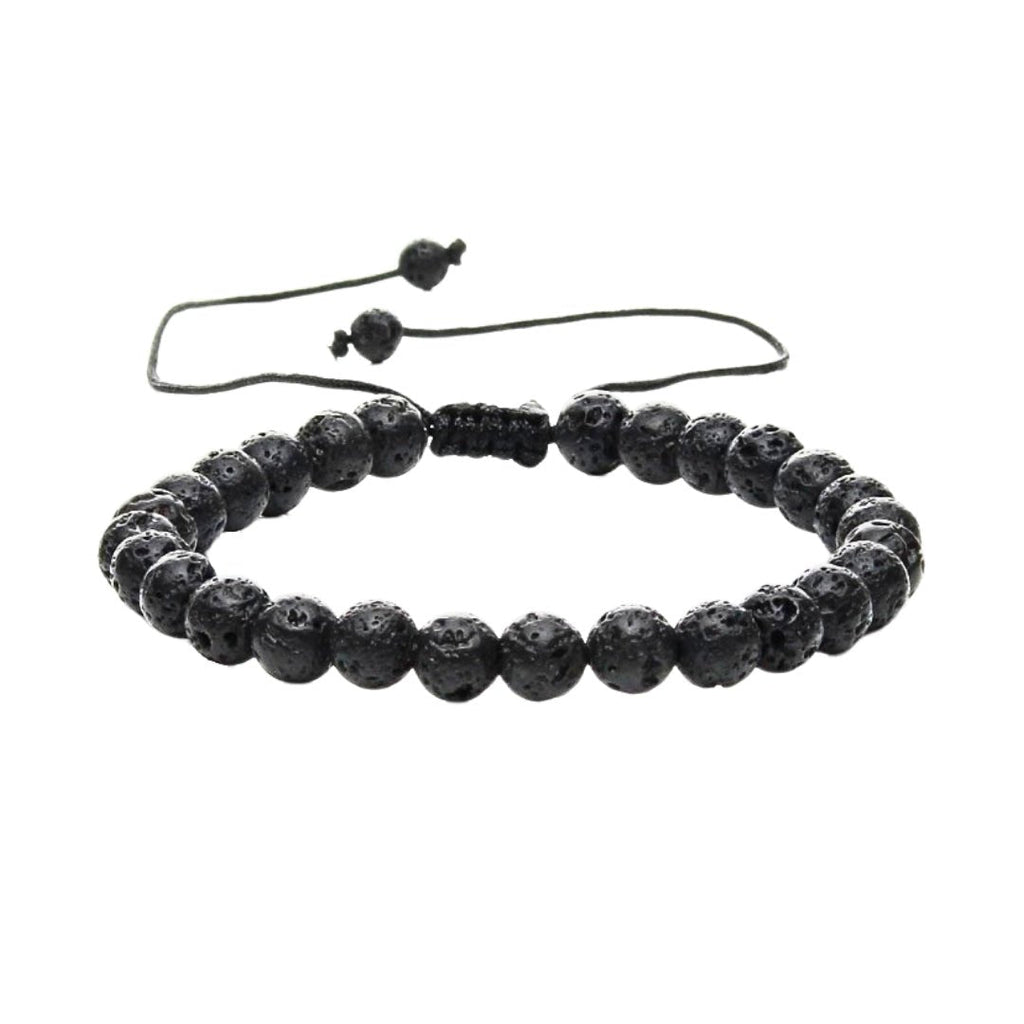 Pulsera de Lava con Nudo Corredizo