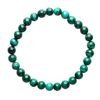 Pulsera de Malaquita Bola Lisa