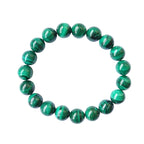 Pulsera de Malaquita Bola Lisa