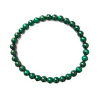 Pulsera de Malaquita Bola Lisa