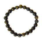 Pulsera de Obsidiana Dorada Bola Lisa