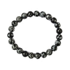 Pulsera de Obsidiana Nevada Bola Lisa