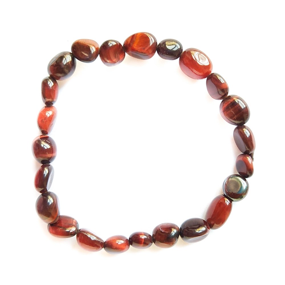 Pulsera de Ojo de Buey en rodados Medianos