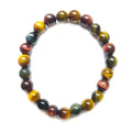 Tiger, Hawk, and Ox Eye Bracelet