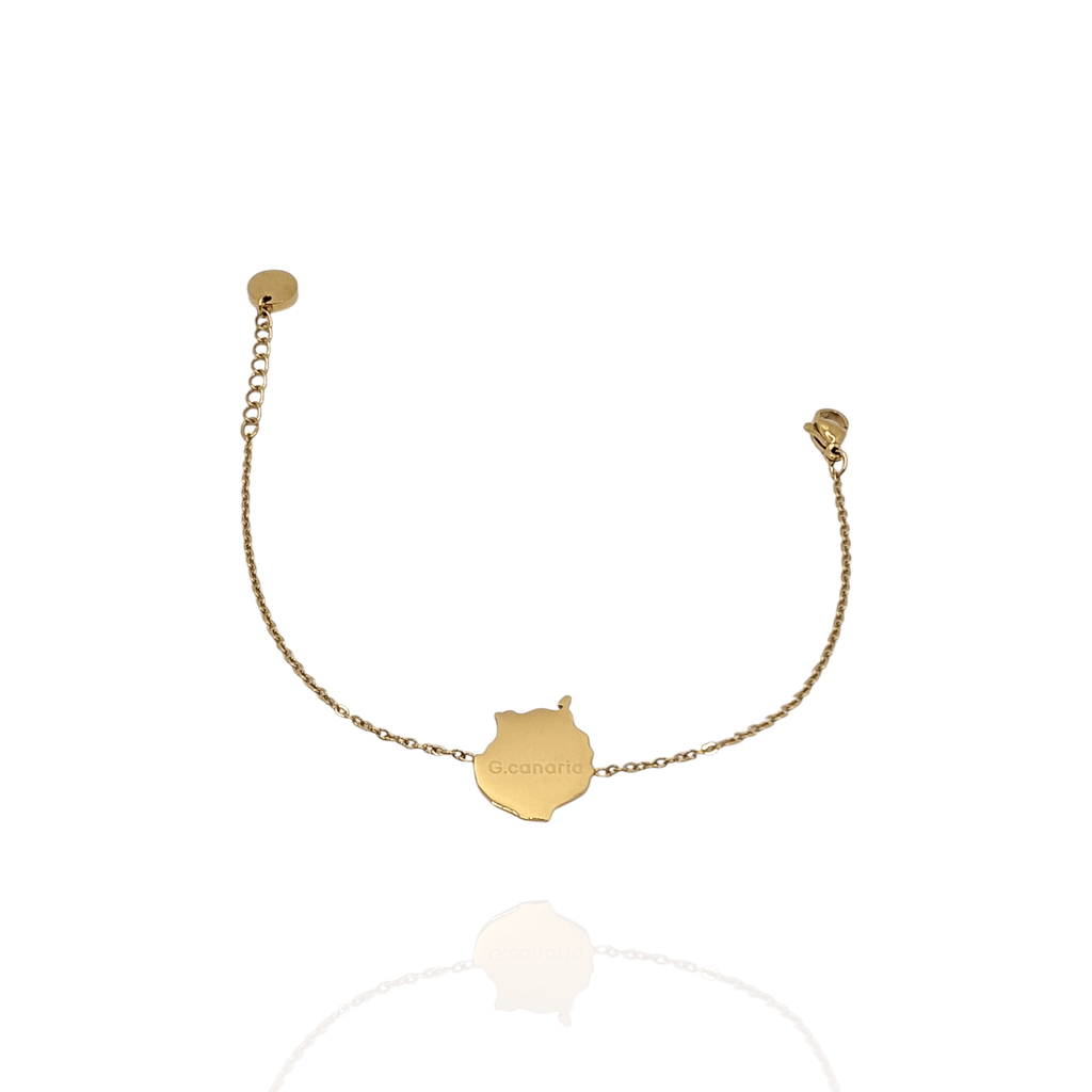Pulsera Gran Canaria - Joyería de Acero Inoxidable Resistente al Agua e Hipoalergénica