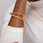 Pulsera Nereb acabada en oro amarillo 18K