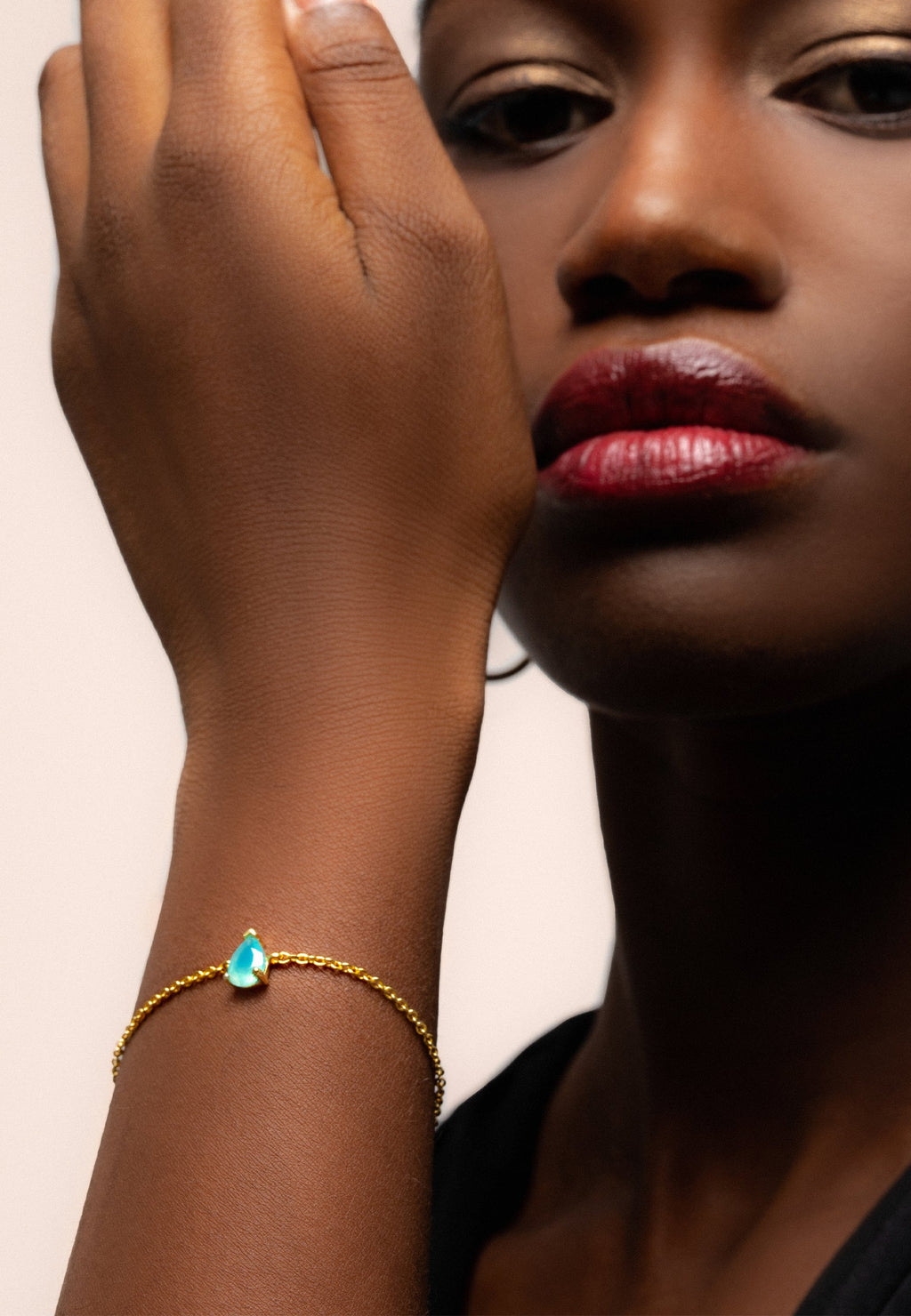 Pulsera Pride Mini Aguamarina