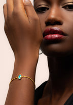 Pulsera Pride Mini Aguamarina