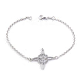 Pulsera Protectora Nudo de Bruja - Plata de Ley 925 Envejecida