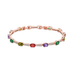 Pulsera Rae acabada en oro amarillo de 18K