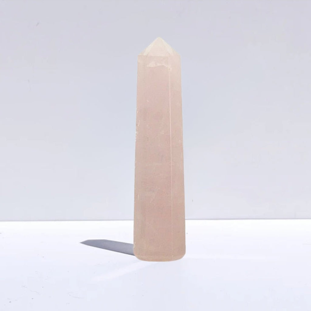 Punta de Cuarzo Rosa