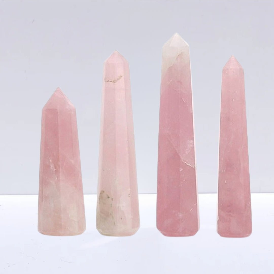 Punta de Cuarzo Rosa