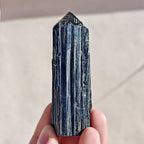 Punta de Turmalina Negra Semipulida
