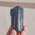 Punta de Turmalina Negra Semipulida