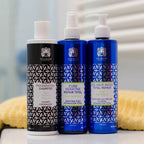 Pack cold keratin Champú preparador + Keratina + Ice Hair Mask Total Repair - 900 ml