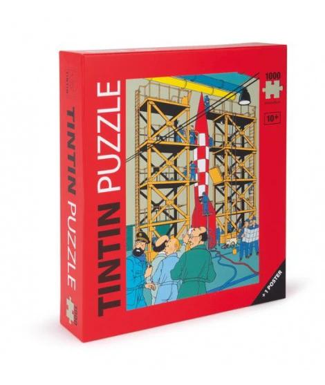 Tintin puzzle XFLR6 1000 piezas + 1 poster
