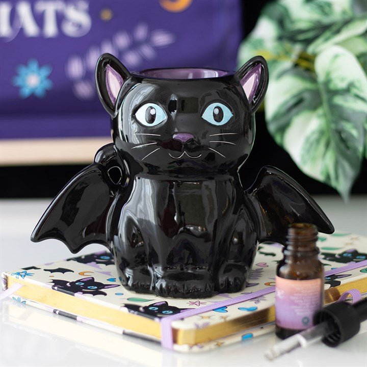 Quemador 'Bat Cat' - Aceites y Wax Melts