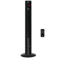 46'' Freestanding Tower Fan, 70° Oscillating Bladeless Standing Fan with 3 Speeds, Black