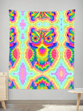 Cosmic Owl Tapestry