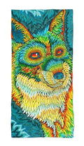 Foxadelic II Beach Throw