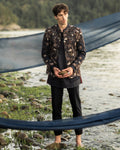 Midnight Canyon Short Jacket Set By KYNAH, Luxury Indian Fashion & Bridal Wear