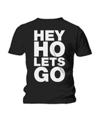 Ramones - Camiseta "Hey Ho (Front & Back)" Unisex